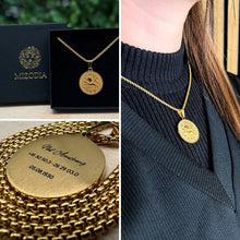 Load image into Gallery viewer, Zodiac Necklace with Personalized Engraving - Gift Box
