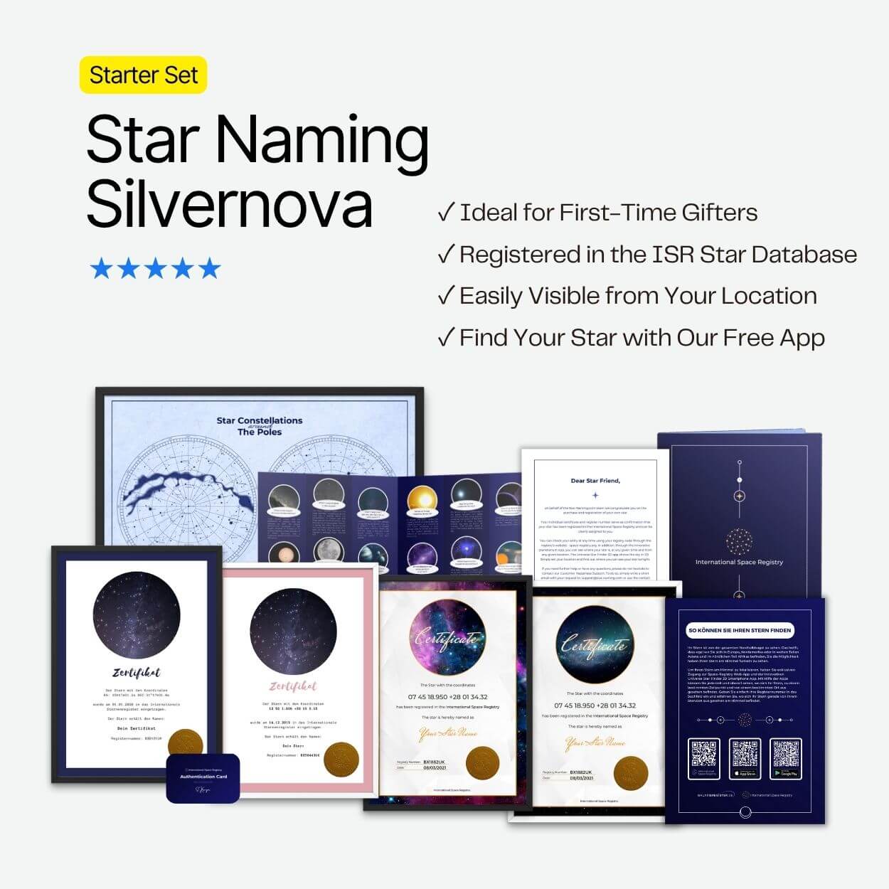Name a Star Silvernova Package